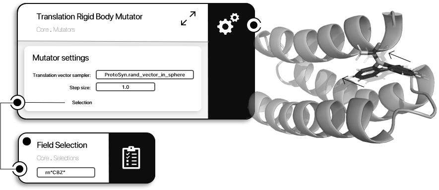 ProtoSyn Translation Rigid Body Mutator